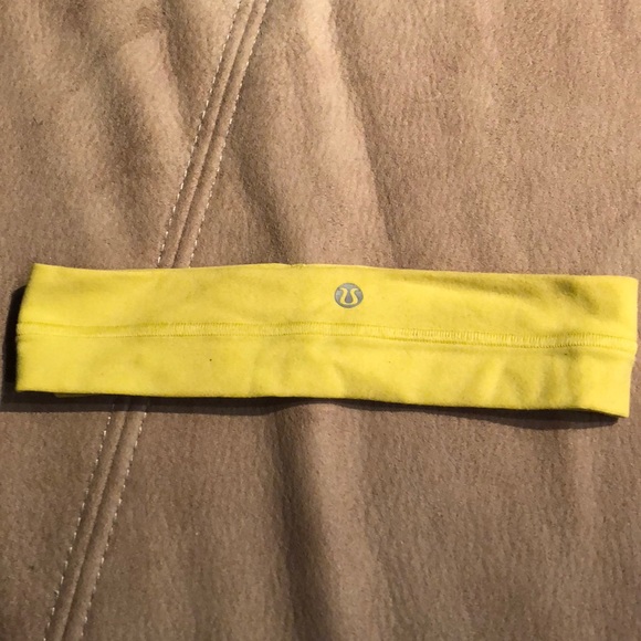 lululemon athletica Accessories - Yellow lulu headband